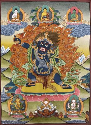  Vajrapani Bodhisattva: Mystical Radiance and Powerful Divine Intervention